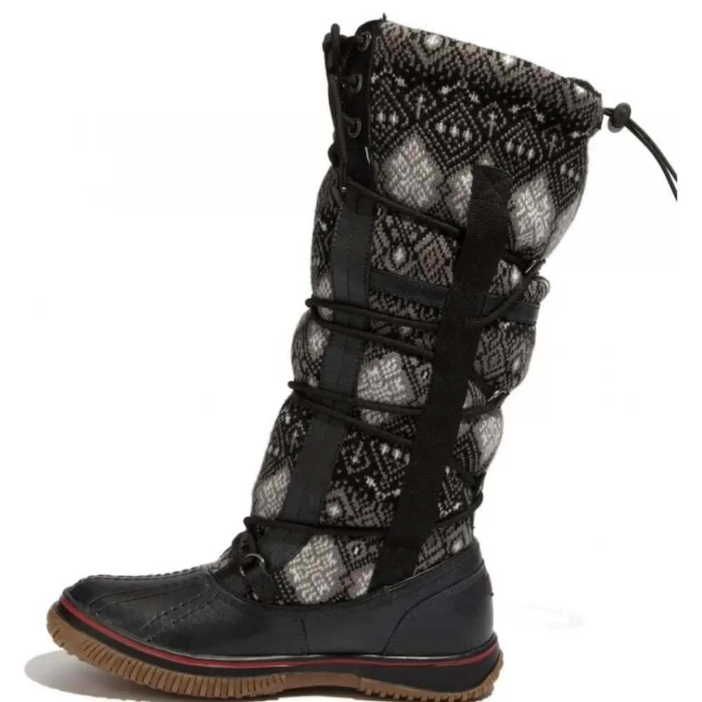 Pajar Crosby Sweater Knit Winter Snow Boots 38